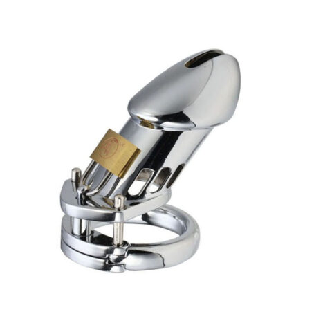 Male Chastity Device full cover steel Cage - S116