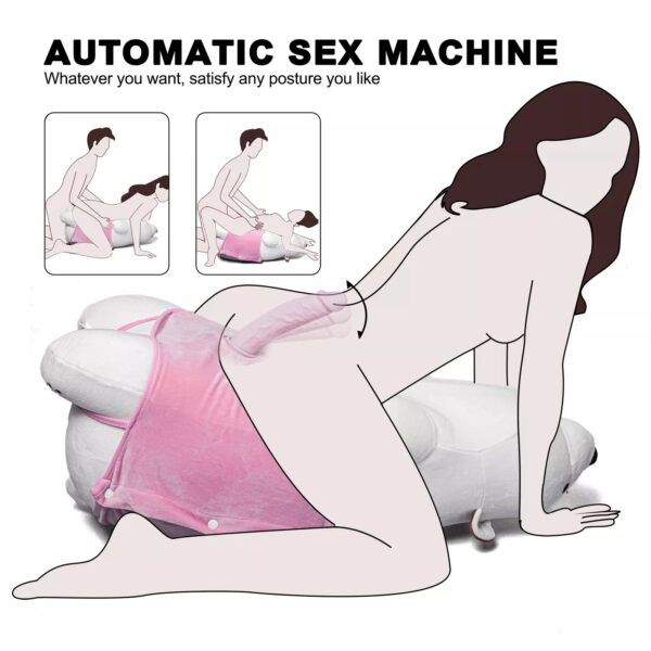 Discreet Polar Bear Pillow Remote Control Sex Machine - 125 - Image 7