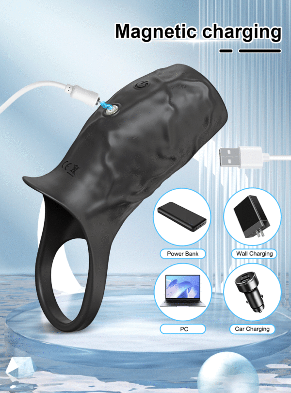 Men’s Penis Sleeve Rechargeable Sex Toy - Image 7
