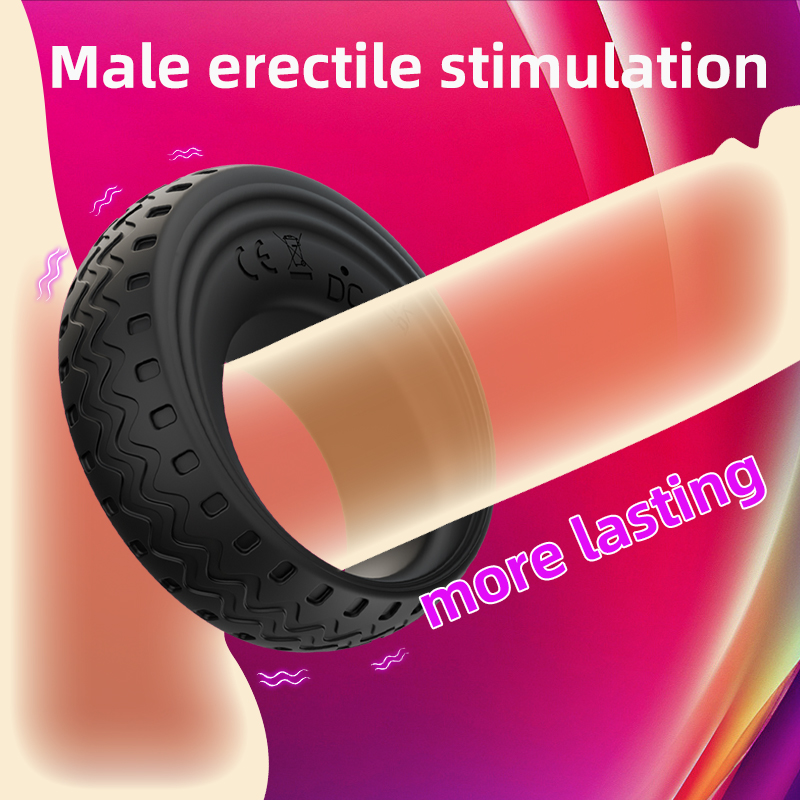 App Controlled Men’s Vibrating Delay Ring Rechargeable Sex Toy – 160 - Image 3